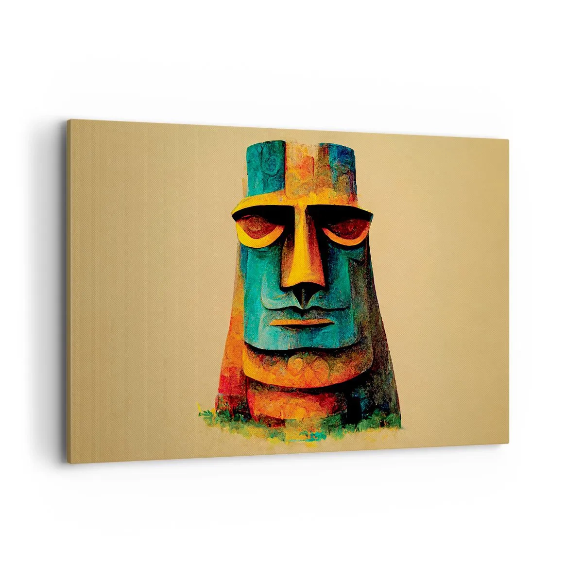Lærredstryk - Billede på lærred - Statuarisk, men alligevel sympatisk - 120x80 cm