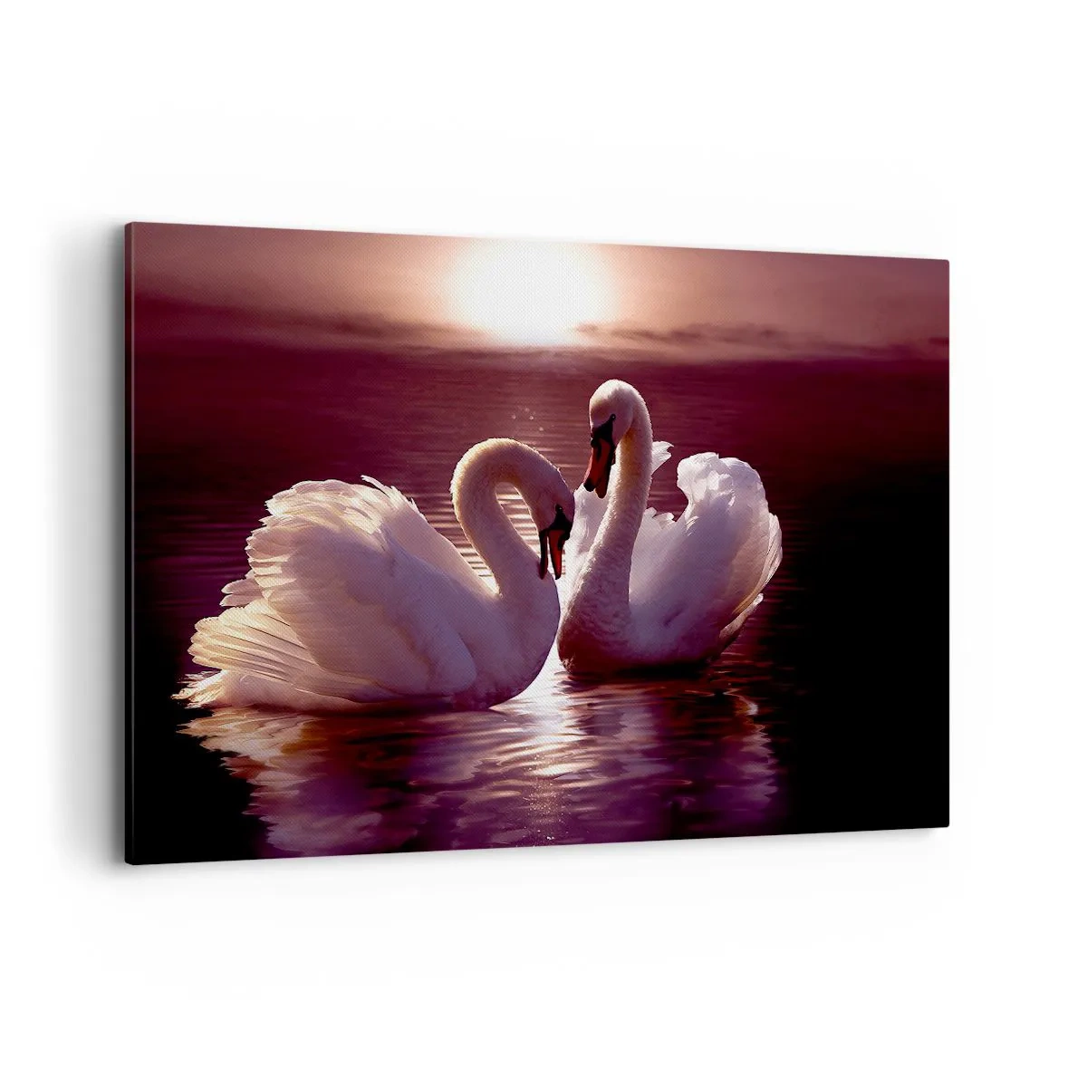 Lærredstryk - Billede på lærred - Indtil døden skiller os ad - 120x80 cm