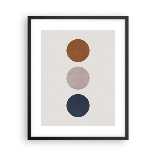 Plakat i sort ramme - Et symbol på perfektion - 40x50 cm