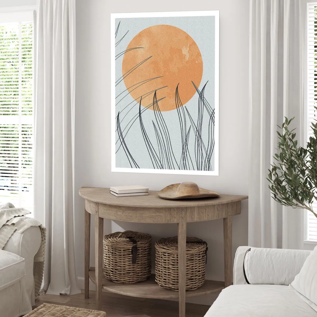 Plakat - Altid mod solen - 50x70 cm