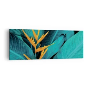 Lærredstryk - Billede på lærred - Edens blomst - 140x50 cm