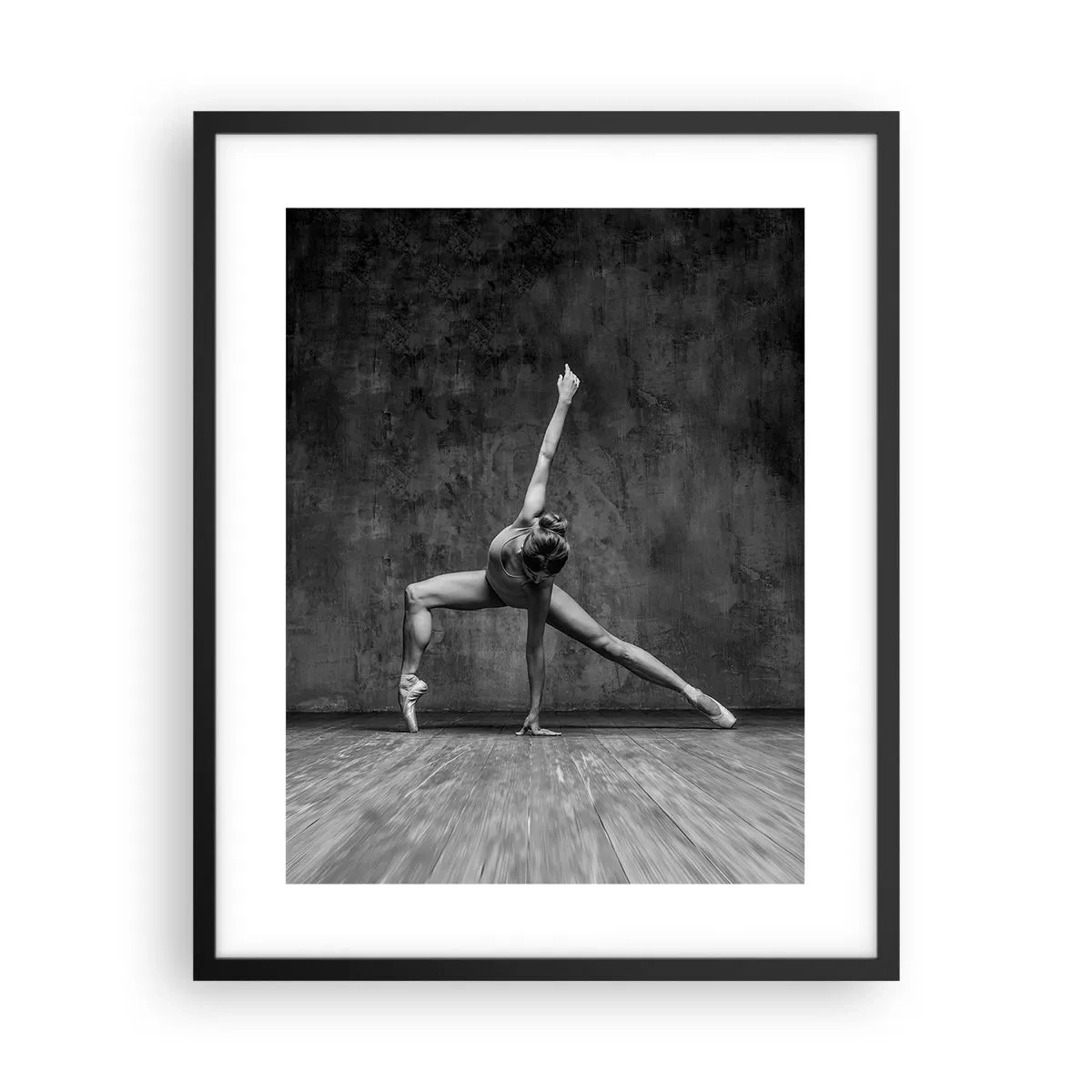 Plakat i sort ramme - Idealet om balance - 40x50 cm