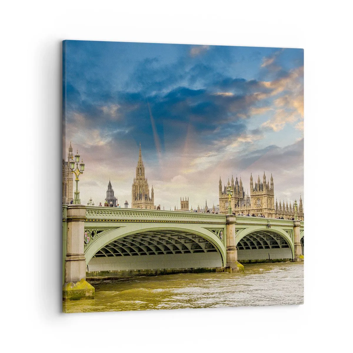 Lærredstryk - Billede på lærred - Tiden stod stille i Imperiet - 50x50 cm