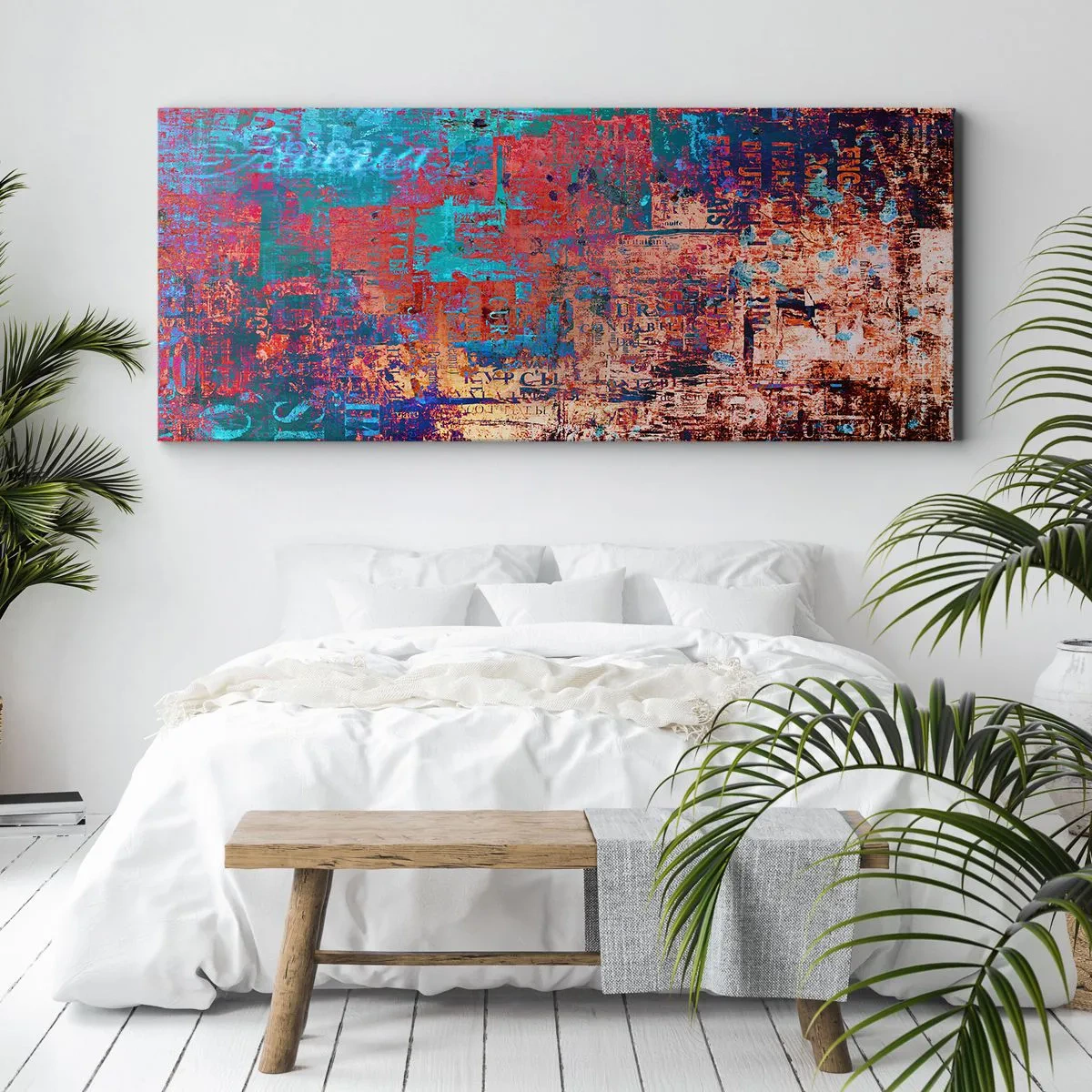 Lærredstryk - Billede på lærred - Hukommelse og glemsel - 100x40 cm
