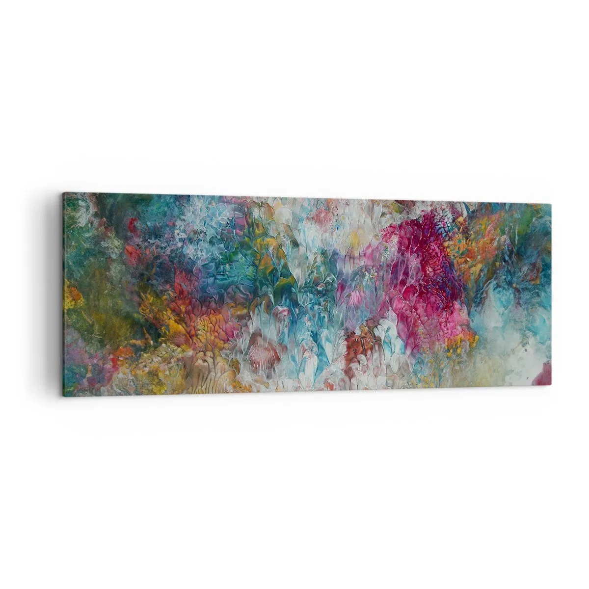 Lærredstryk - Billede på lærred - I fuldt flor - 140x50 cm
