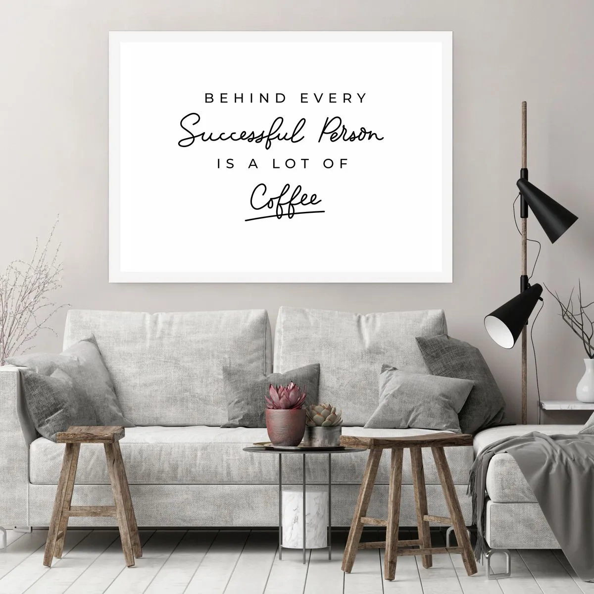 Plakat - Hemmeligheden bag succes - 91x61 cm