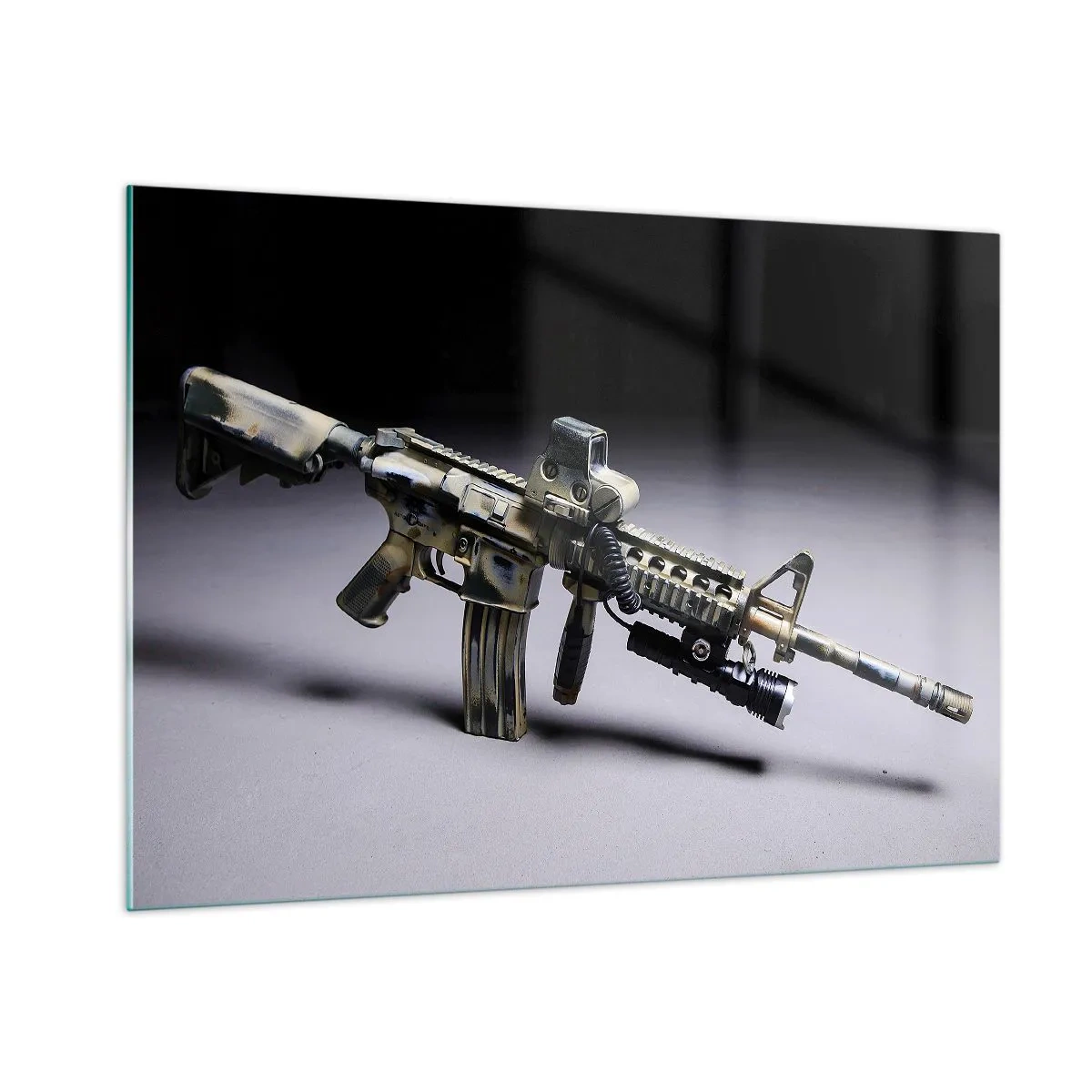 Billede på glas - Altid farlig - 100x70 cm