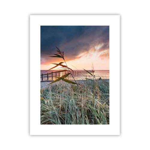 Plakat - Ikke passerer med vinden - 30x40 cm