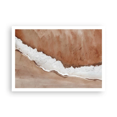 Plakat - I jordnære farver - 100x70 cm