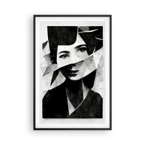 Plakat i sort ramme - I sandhed hvad du er... - 61x91 cm