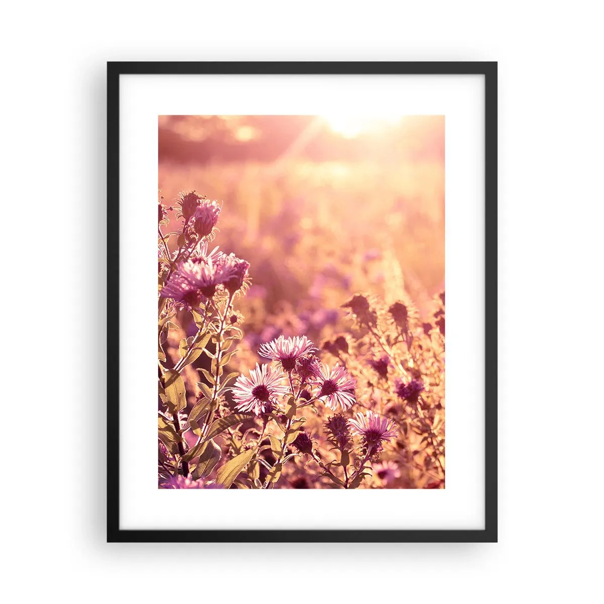 Plakat i sort ramme - Før sommeren er forbi - 40x50 cm