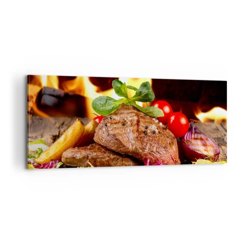 Lærredstryk - Billede på lærred - Fremkaldt med varme - 100x40 cm