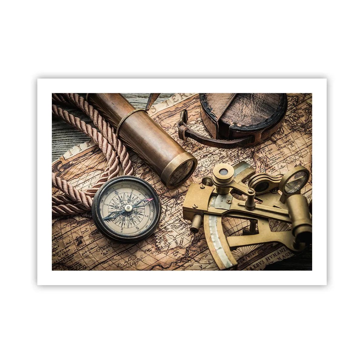 Plakat - Fastlægge kursen - 70x50 cm