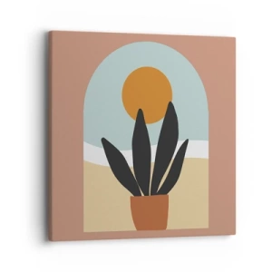 Lærredstryk - Billede på lærred - Små glæder - 40x40 cm