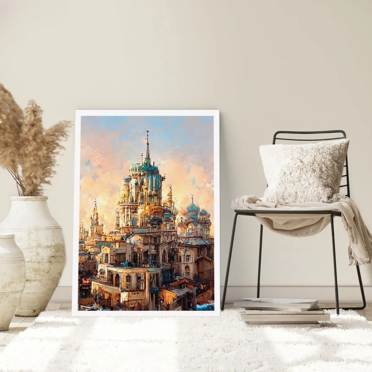 Plakat - En by af byer - 70x100 cm