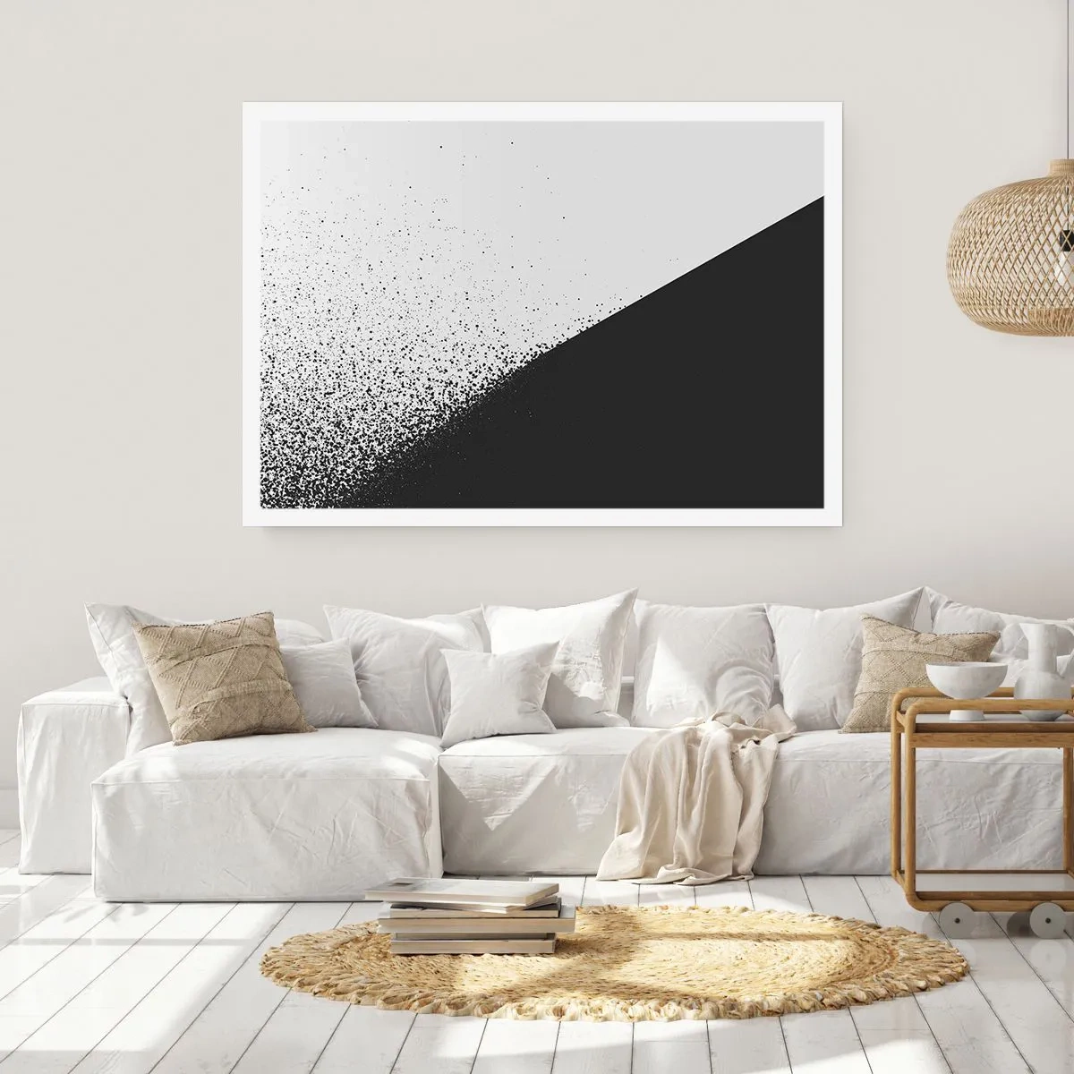Plakat - Hurtigere og hurtigere, mere og mere - 100x70 cm