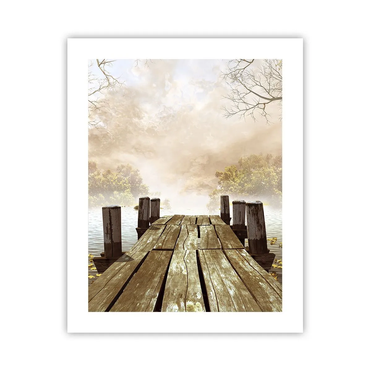 Plakat - Efterårets blide tristhed - 40x50 cm