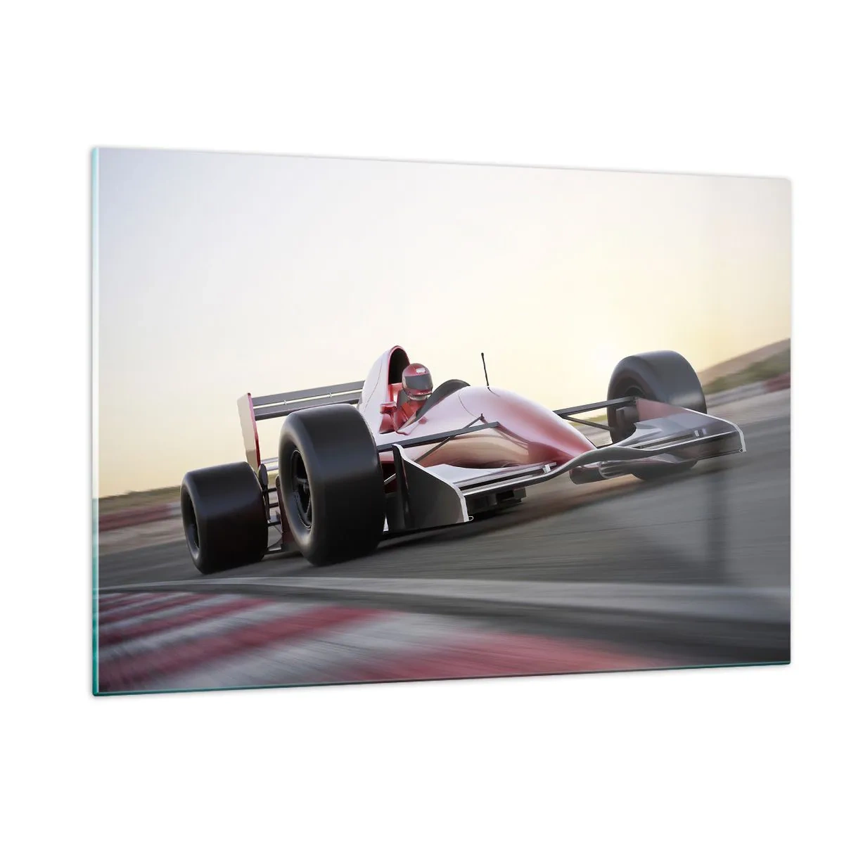 Billede på glas - Altid en vinder - 120x80 cm