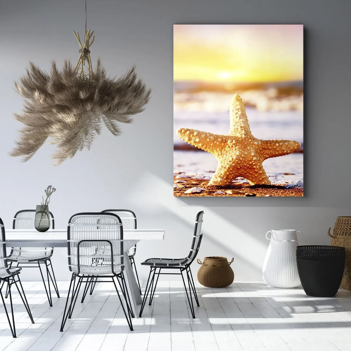 Lærredstryk - Billede på lærred - Maritime gave - 50x70 cm