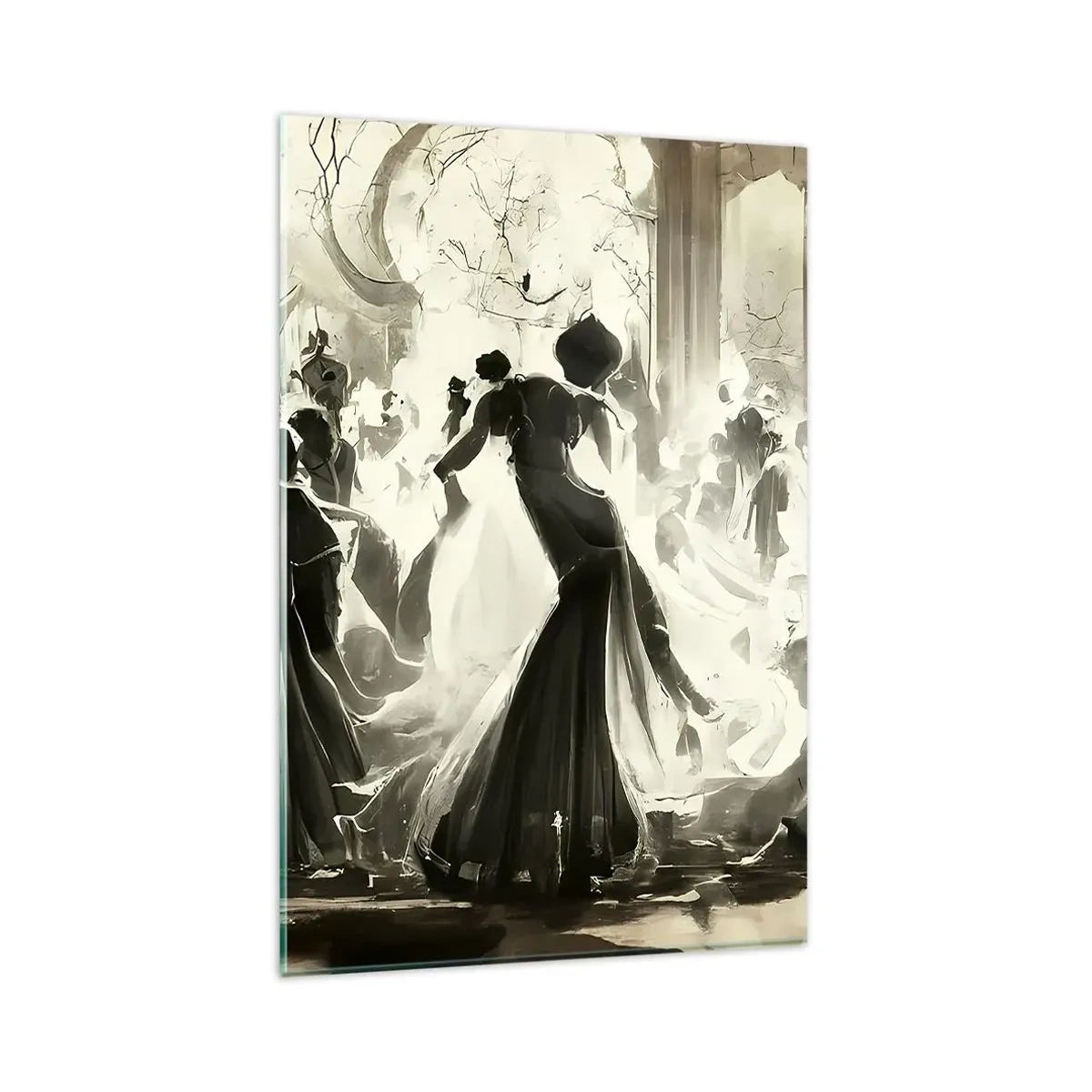 Billede på glas - Den store maskerade - 80x120 cm