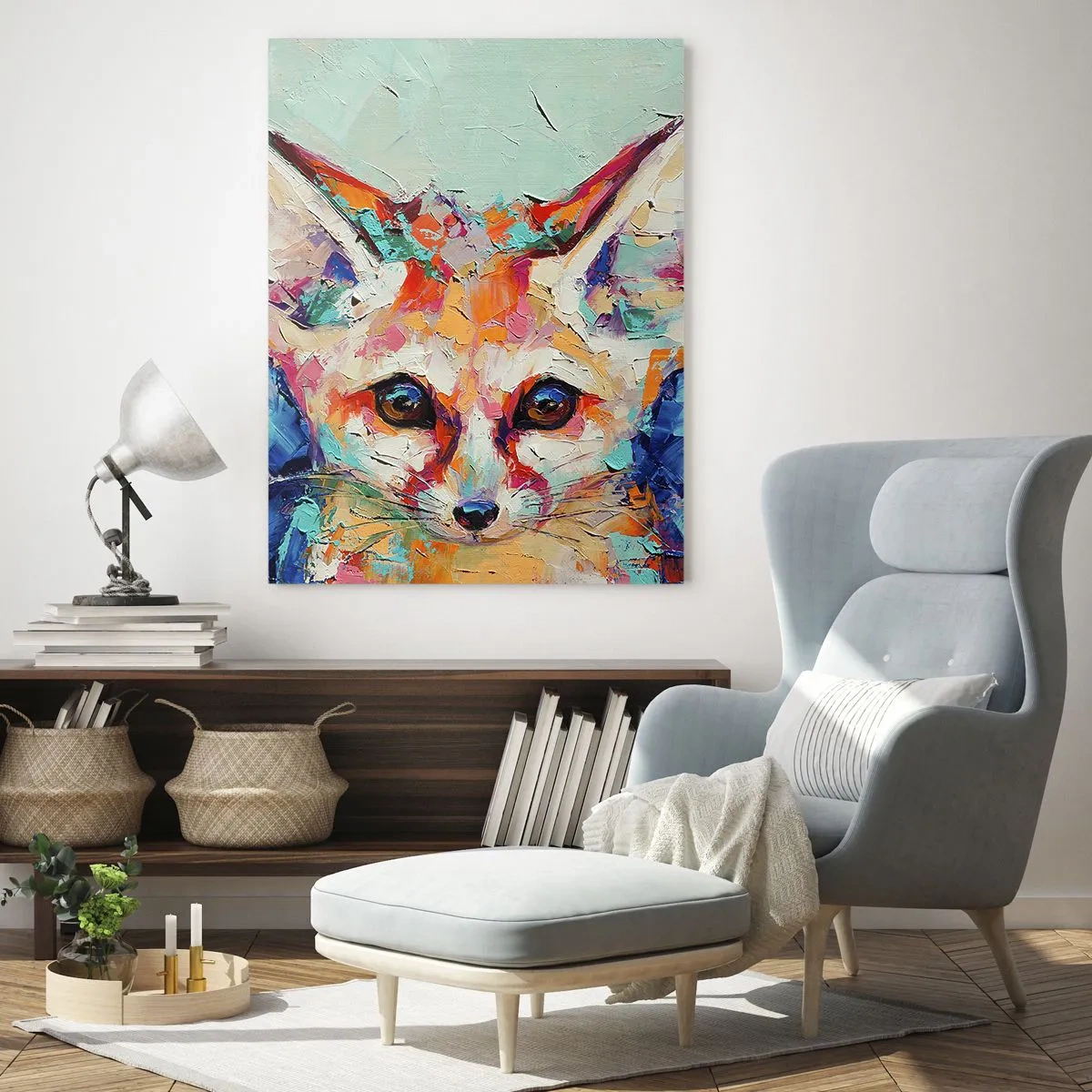 Billede på glas - Er du klar til mig? - 50x70 cm