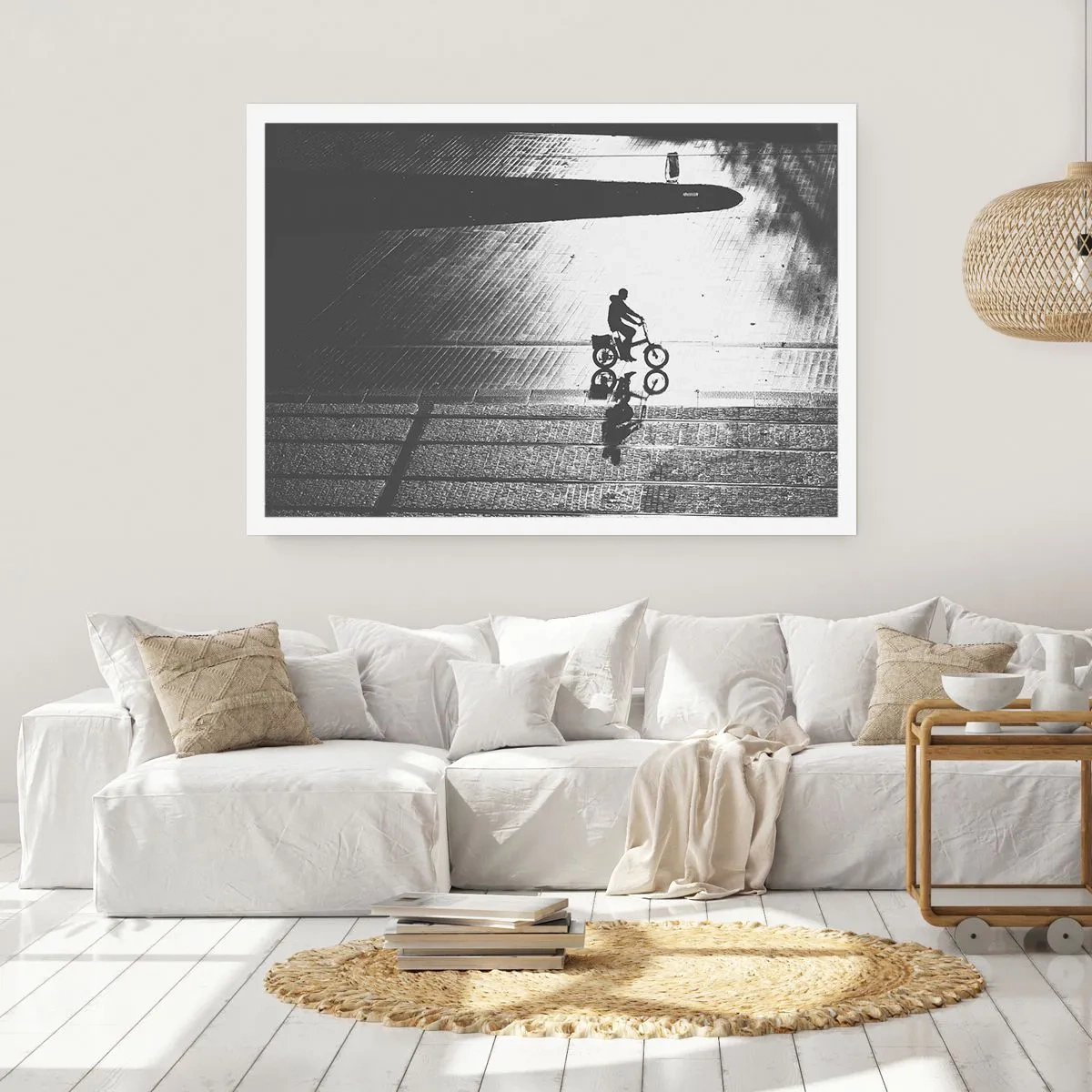 Plakat - Fremad, gennem byen - 50x40 cm