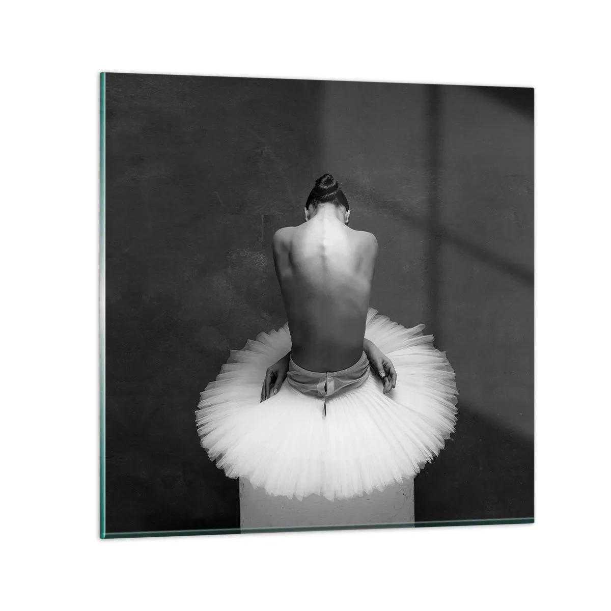 Billede på glas - Blomstrer nu - 70x70 cm