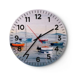 Vægur, Uret - Et velfortjent hvil - 40x40 cm