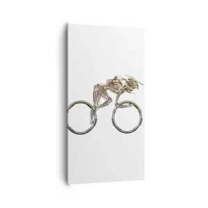 Lærredstryk - Billede på lærred - En fantastisk maskine - 65x120 cm