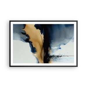 Plakat i sort ramme - Bag sløret - 91x61 cm