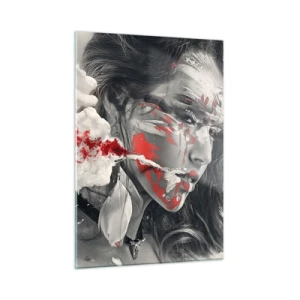 Billede på glas - I det absurdes damp - 50x70 cm