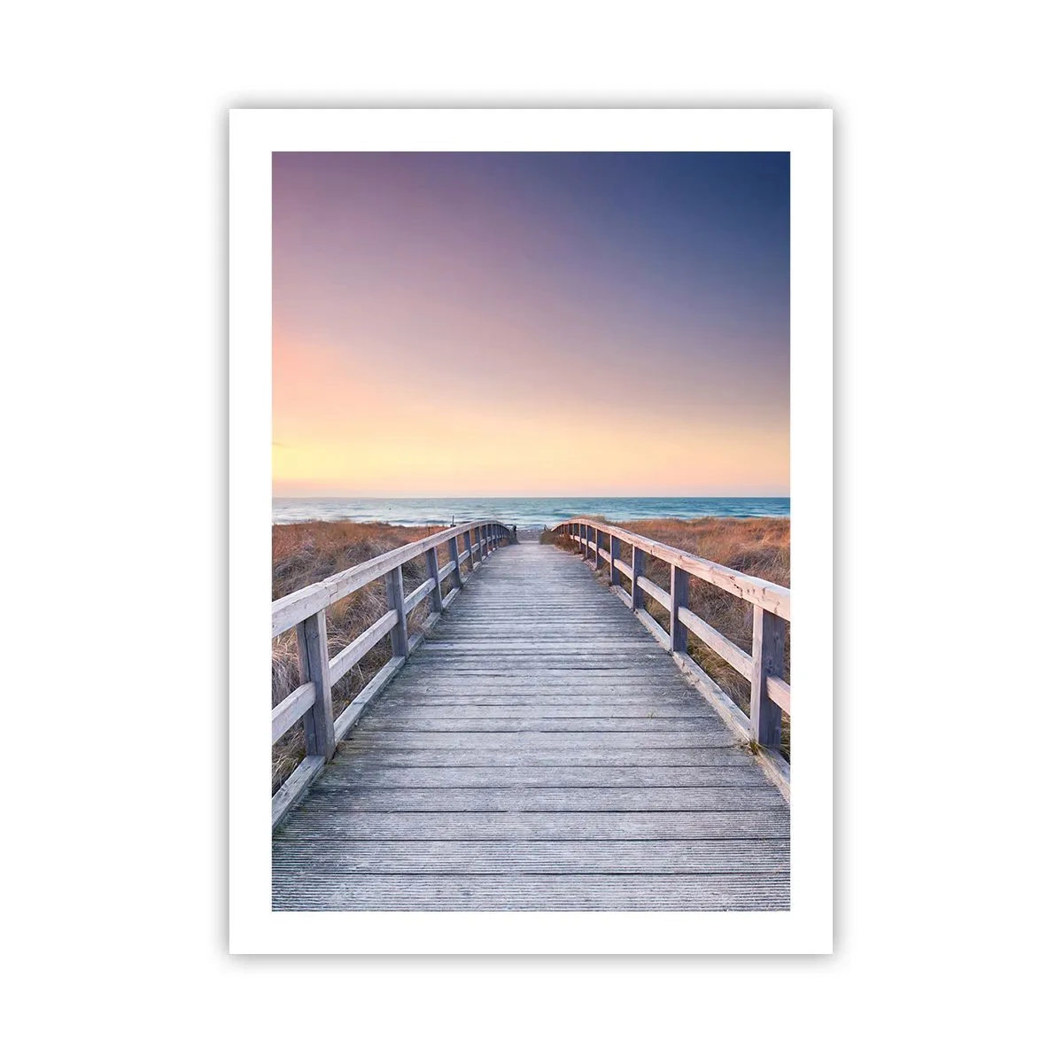 Plakat - Baltisk aften aura - 50x70 cm