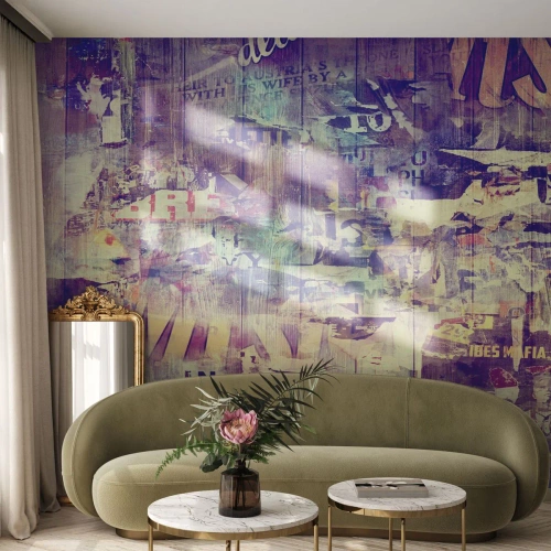 Fototapet Standard Eco - Og det er alt, hvad der vil være tilbage - Graffiti, Vægmaleri, Grafik - 500x350 cm