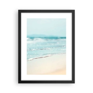 Plakat i sort ramme - Varme og støj - 30x40 cm