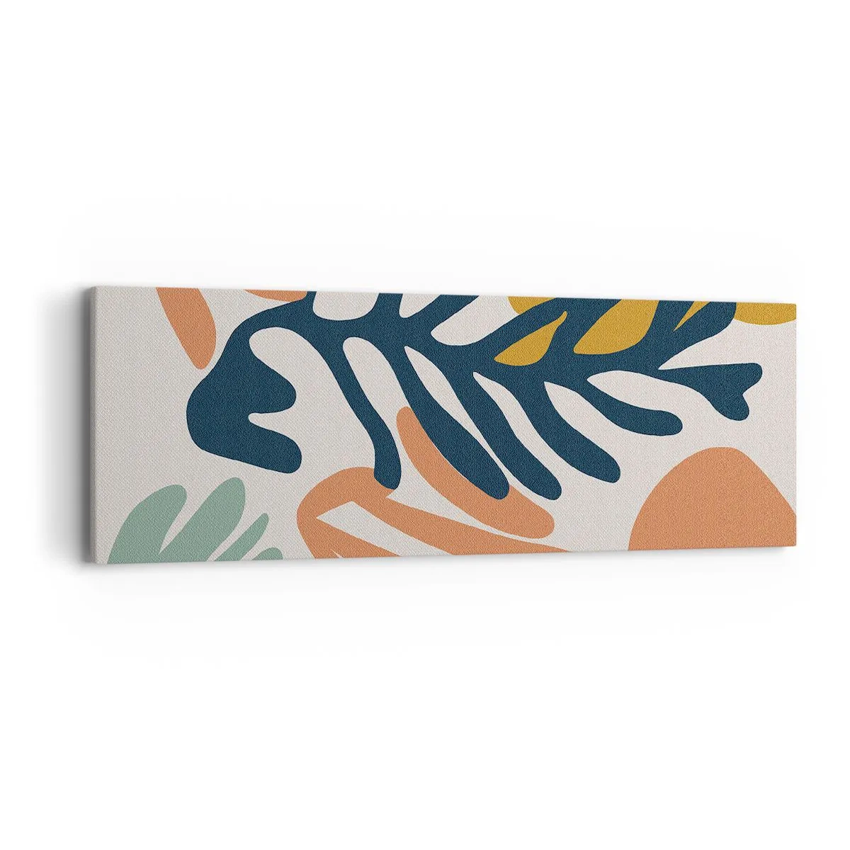 Lærredstryk - Billede på lærred - Koralhav - 90x30 cm