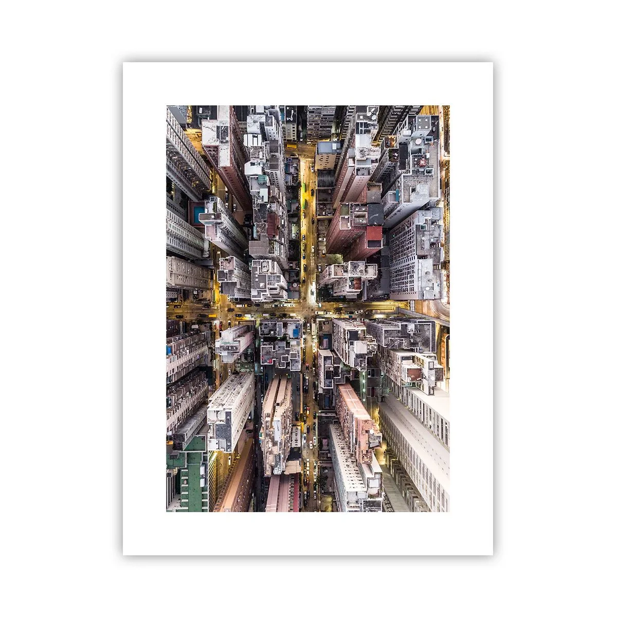 Plakat - Hilsner fra Hong Kong - 30x40 cm