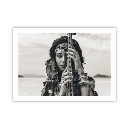 Plakat - Selve den orientalske musik - 70x50 cm