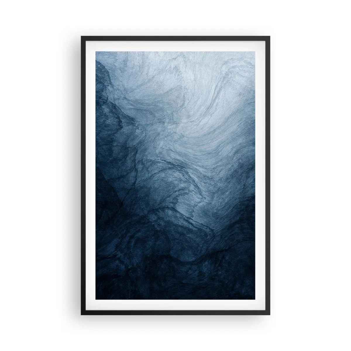 Plakat i sort ramme - Ind i dybet - 61x91 cm