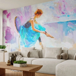 Fototapet Standard Eco - Ubeskrivelig ynde, subtil charme - Ballerina, Dans, Ballet - 350x256 cm