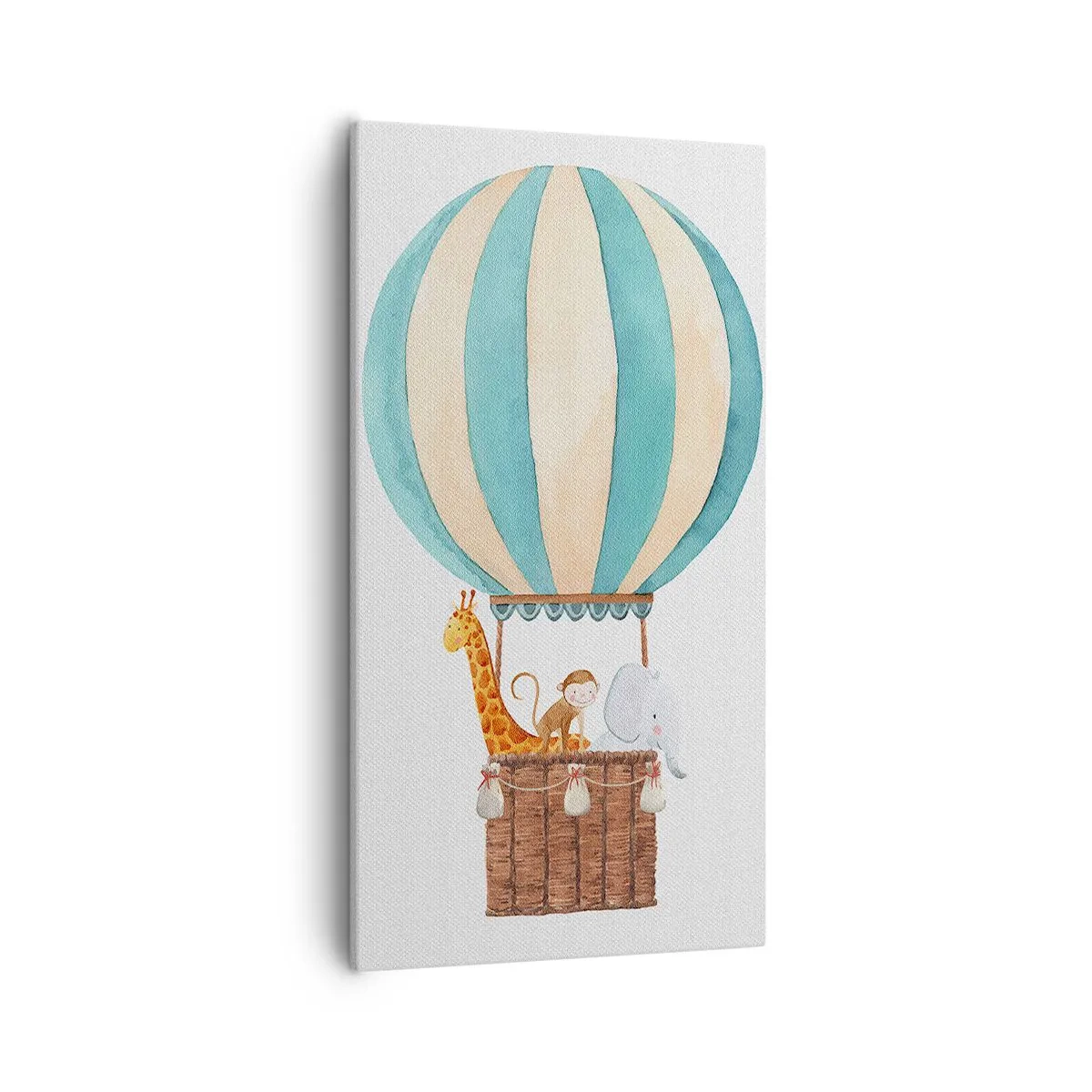 Lærredstryk - Billede på lærred - Fantastisk tur - 55x100 cm