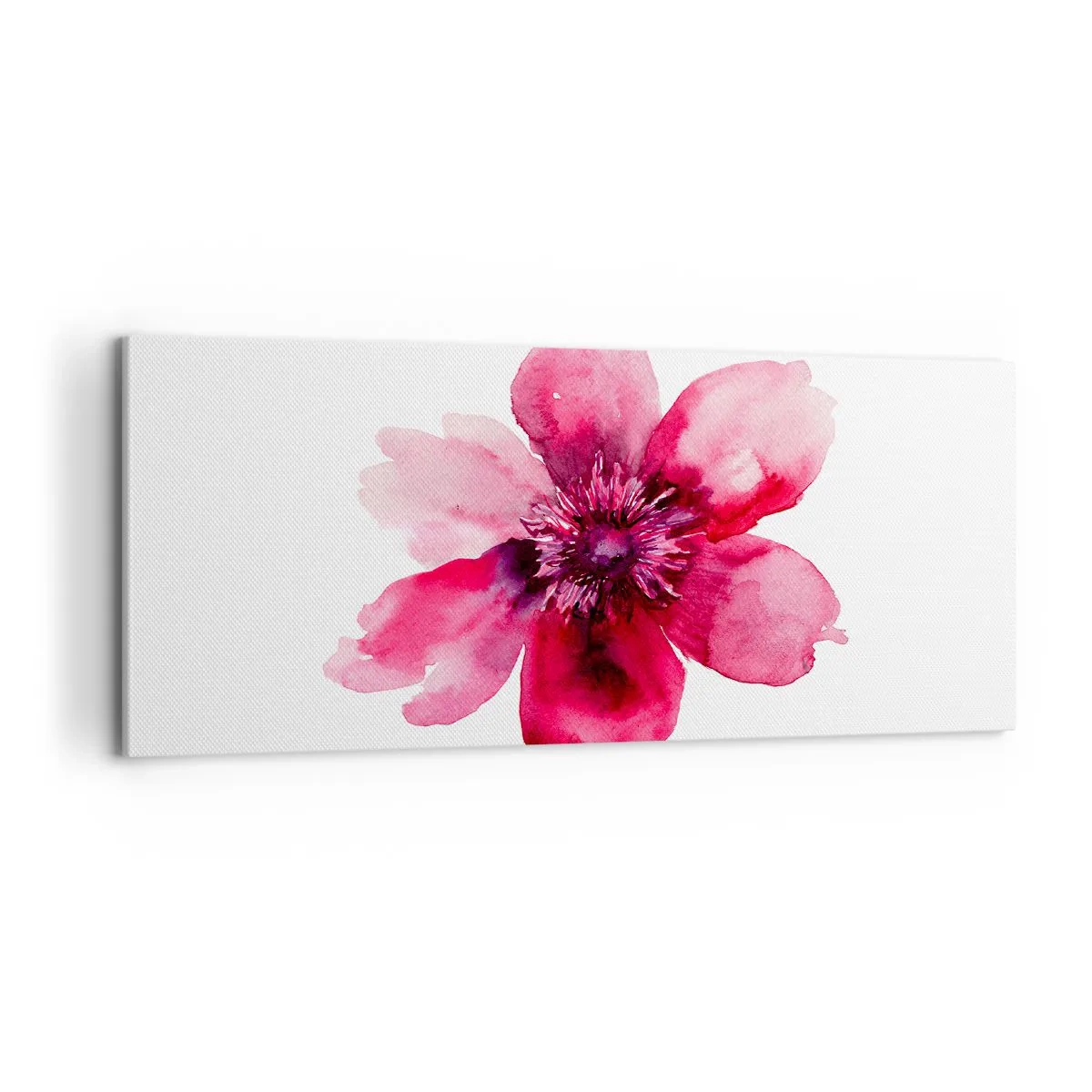 Lærredstryk - Billede på lærred - Karminduftende kys - 100x40 cm