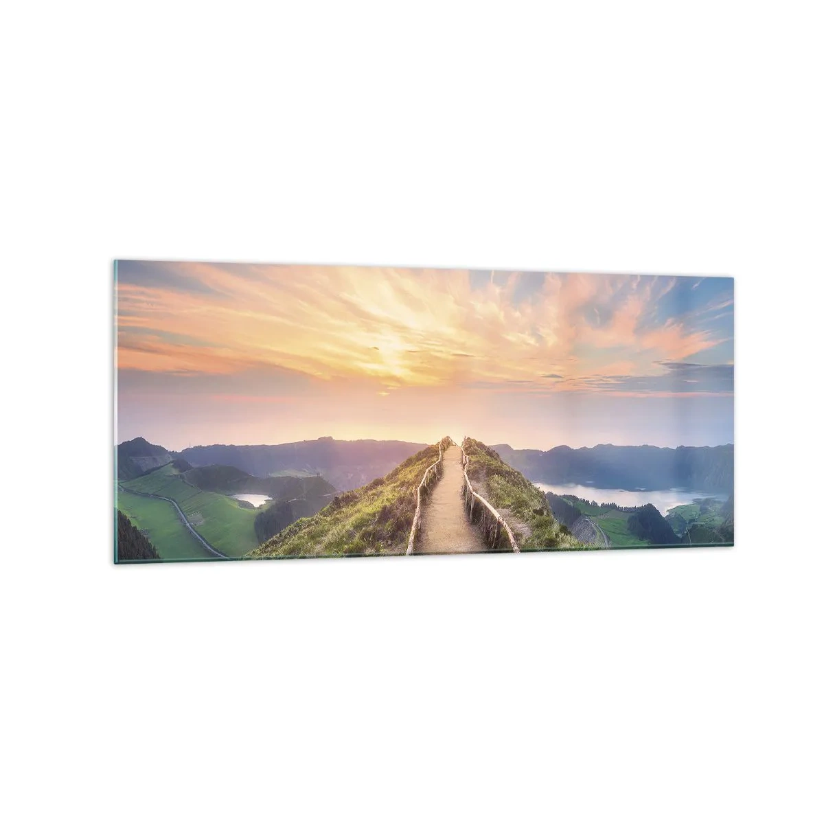 Billede på glas - Tæt på himlen - 120x50 cm