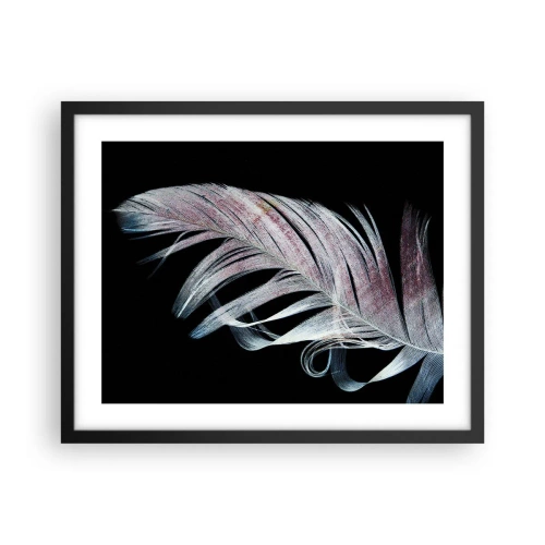 Plakat i sort ramme - Tænk om berøring - 50x40 cm