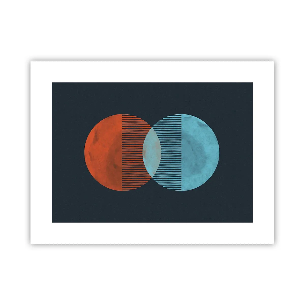 Plakat - Astronomisk fantasi - 40x30 cm