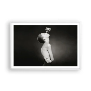 Plakat i hvid ramme - Excentrisk elegance - 91x61 cm