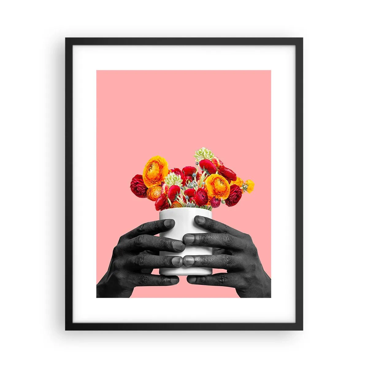 Plakat i sort ramme - Livets apotheose - 40x50 cm