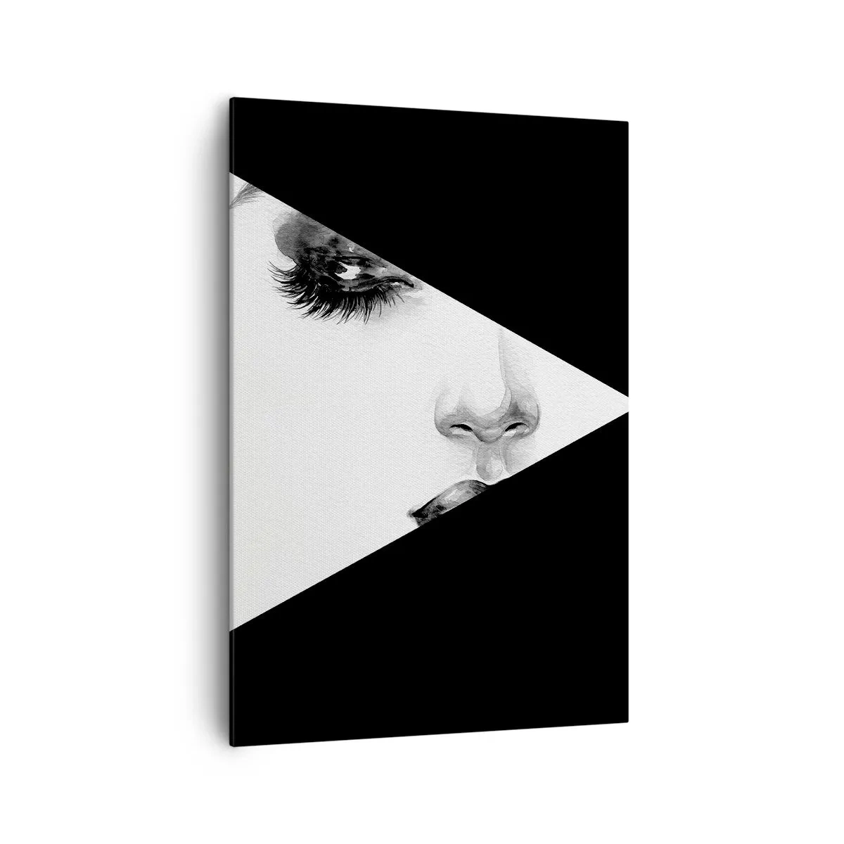 Lærredstryk - Billede på lærred - Altid uopdaget - 70x100 cm