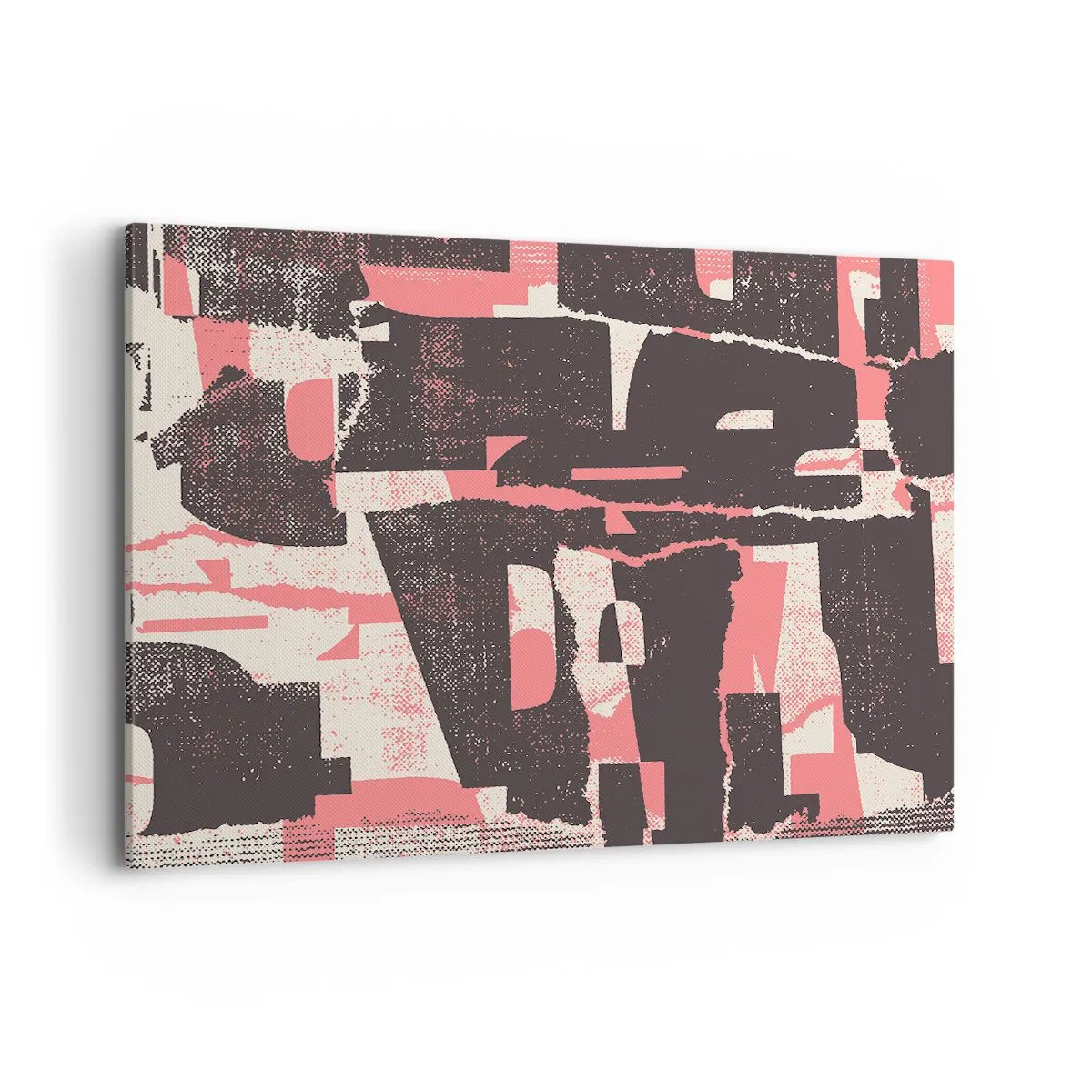 Lærredstryk - Billede på lærred - Al trængsel og travlhed - 100x70 cm