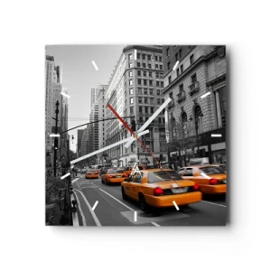 Vægur, Uret - Storbyens sol - 30x30 cm