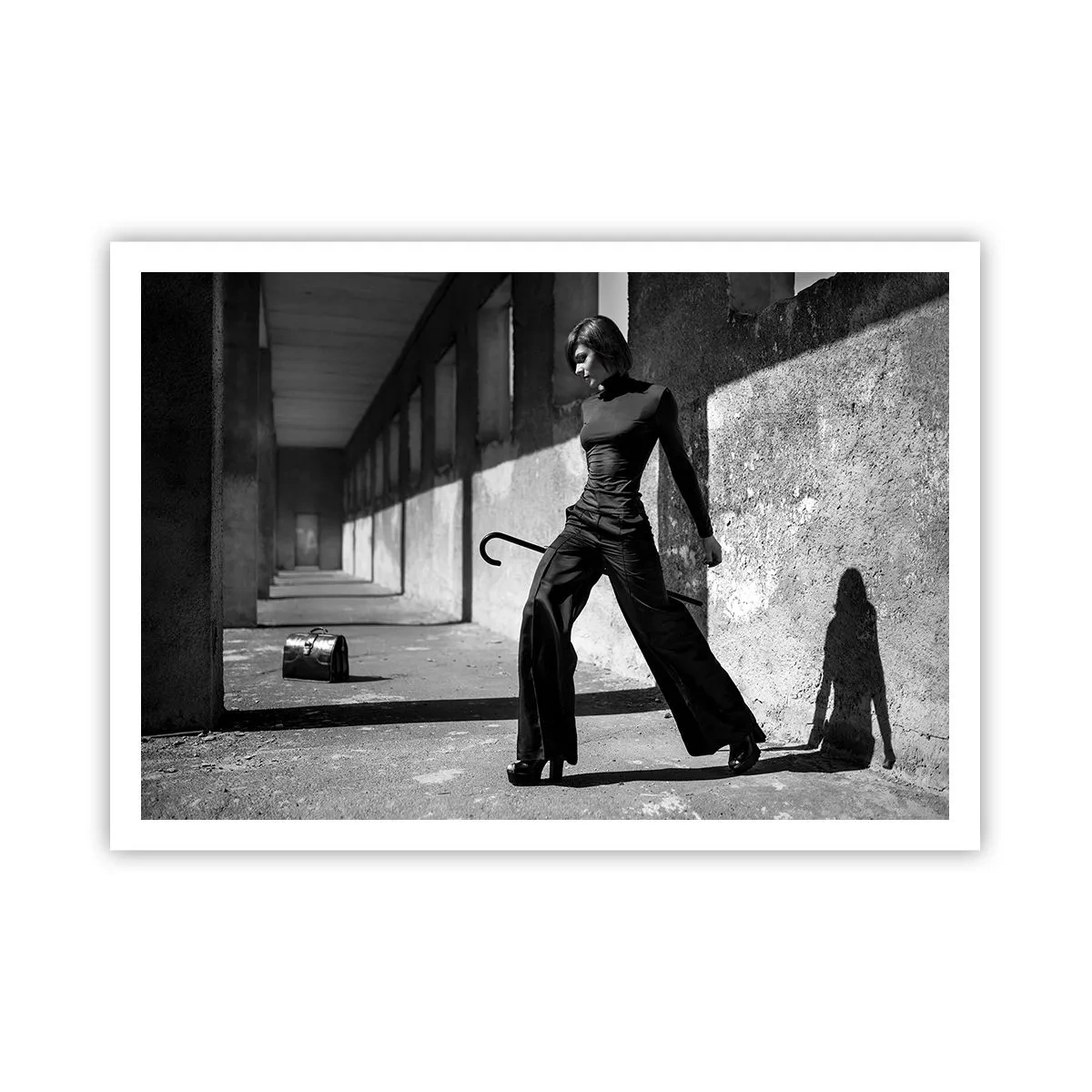 Plakat -  Byens elegance - 100x70 cm
